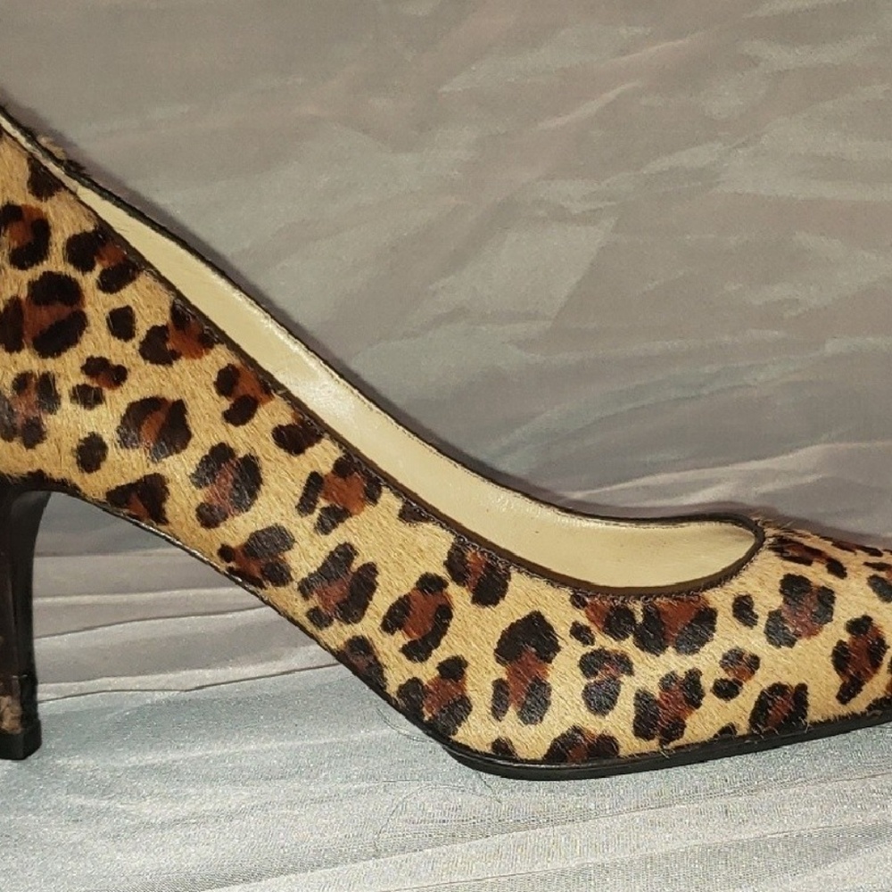 Leopard Cole Haan pumps